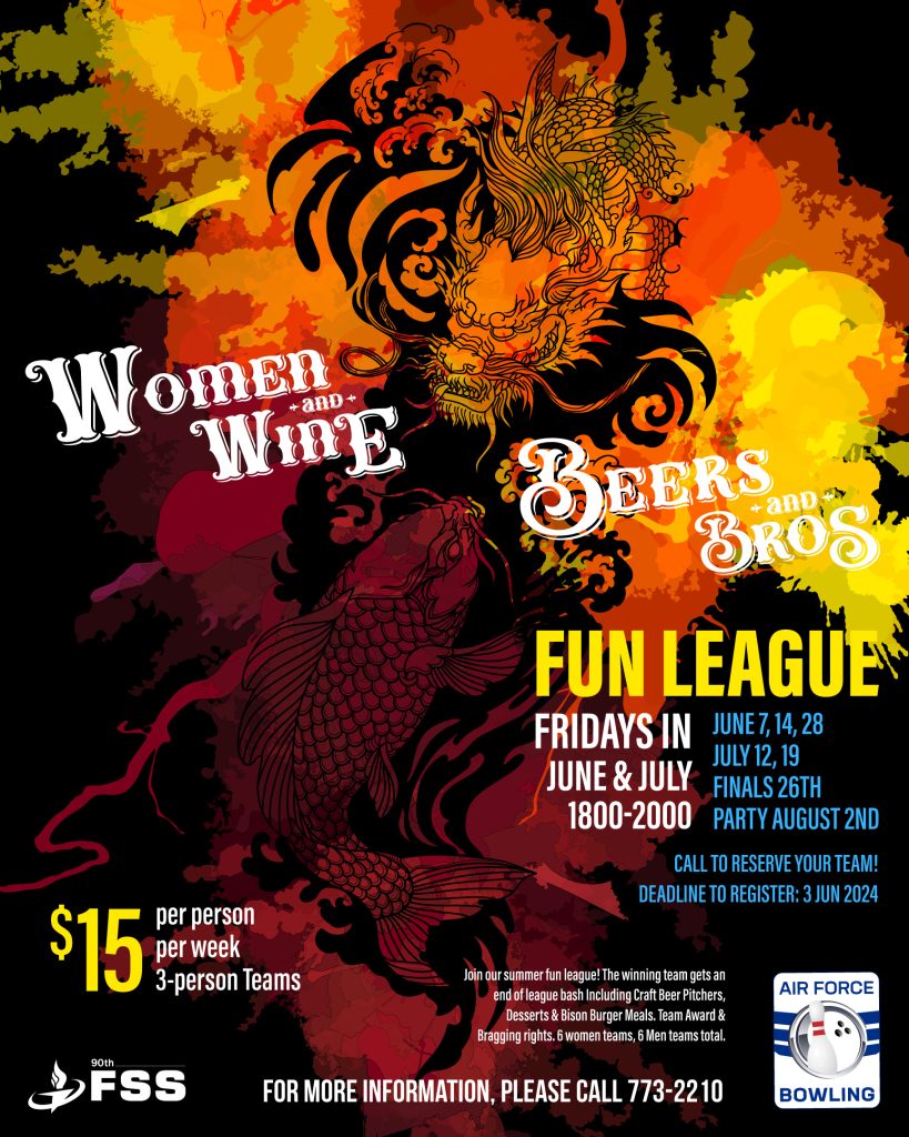 Women and Wine AND Beers and Bros Bowling Fun League
