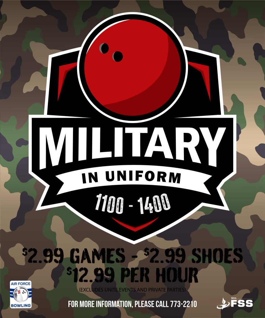 Military in Uniform Bowling Special