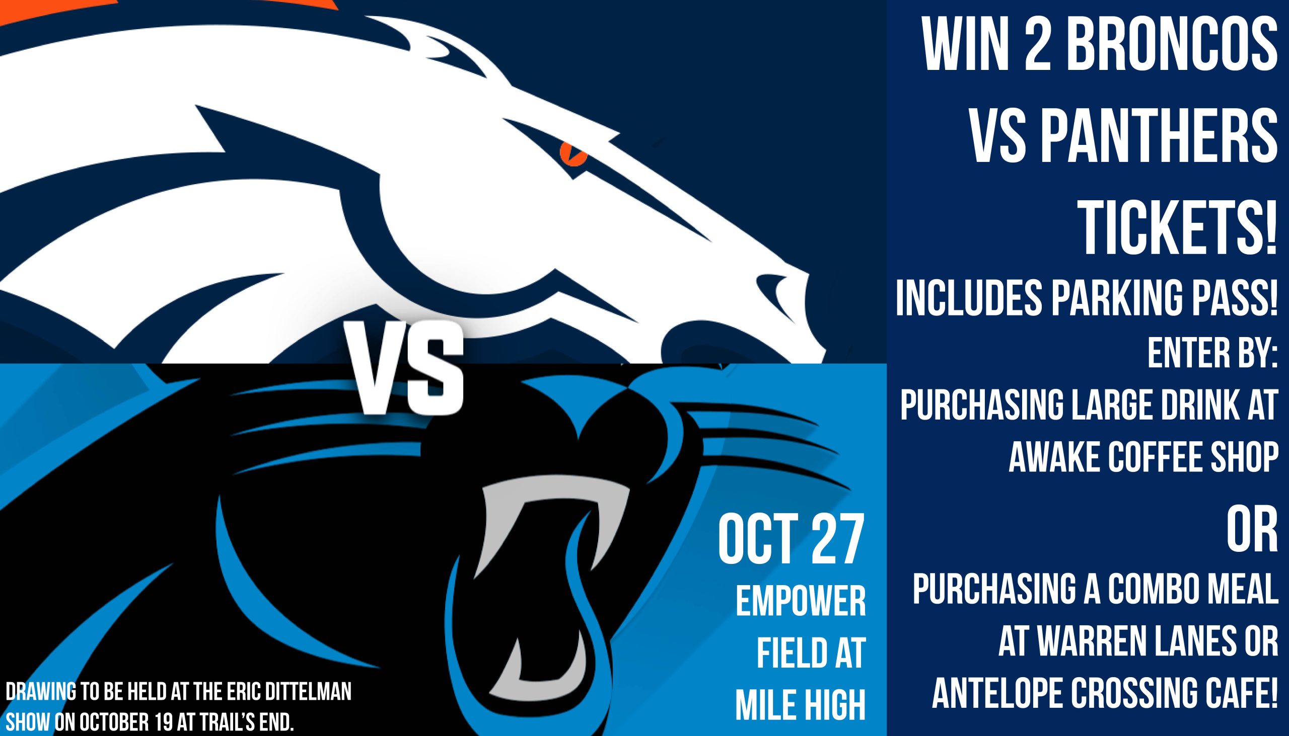 Win Denver Broncos Tickets!